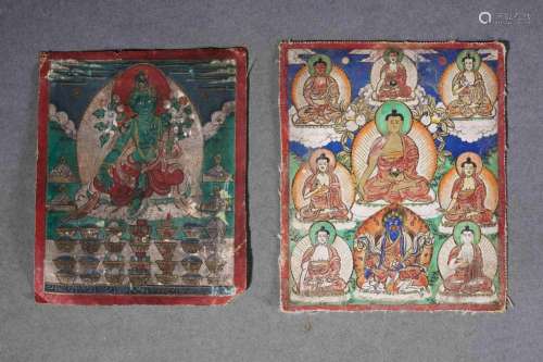Two Tibetan Tangka
