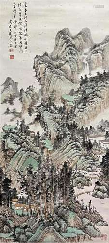 A Chinese Painting Signed Zhang Shiyuan