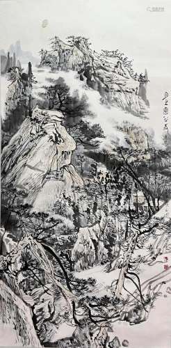 A Chinese Painting Signed Chen Yupu