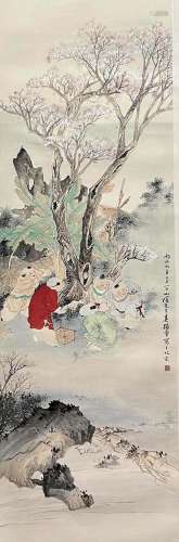 A Chinese Painting Signed Wu Guangyu