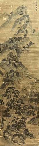 A Chinese Painting Signed Wangjian