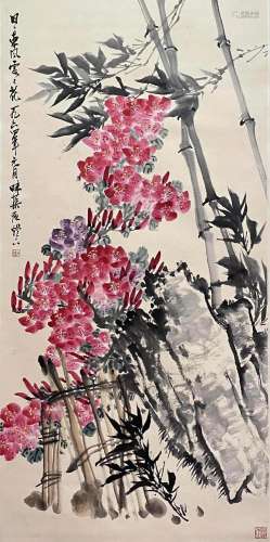 A Chinese Painting Signed Guo Weiqu