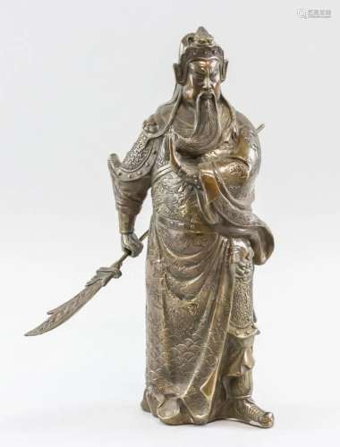 Chinese Guan Yu Bronze Statue