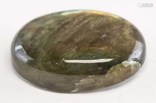 29.40ct Oval Cut Natural Labradorite GLI