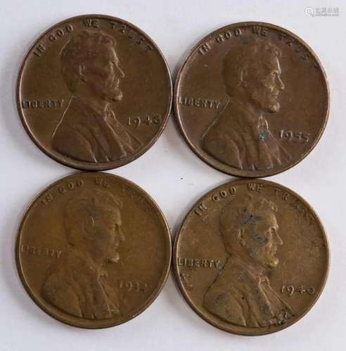 USA Lincoln Cent Error Struck Double-Die