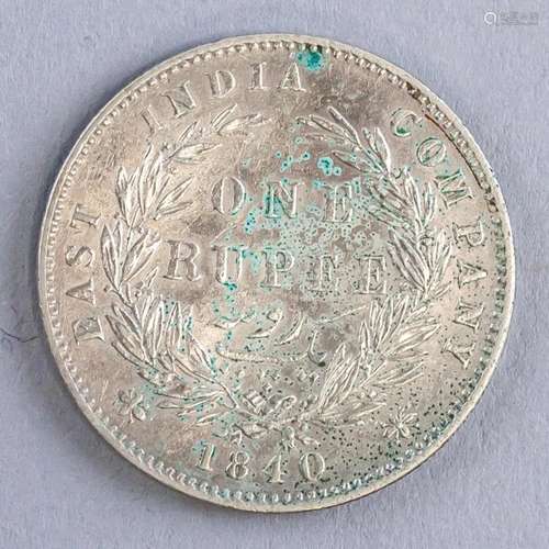 Indian EIC One Rupee 1840