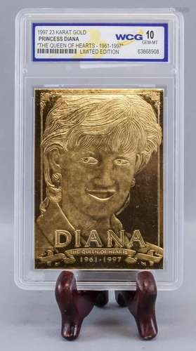 1997 23kt Gold Princess Diana