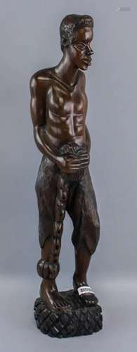 Wood Statue of Man