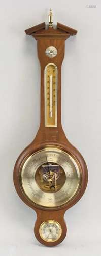 54German Barometer with Thermometer