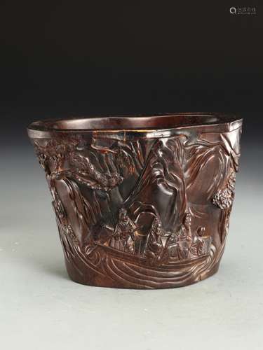 A  XIAOYE  BRUSH POT