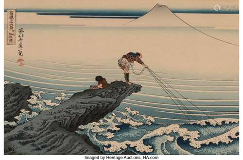 Katsushika Hokusai (Japanese, 1760-1849) Thirty-Six Views of...