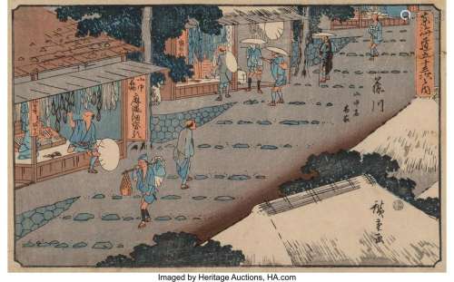 Utagawa Hiroshige I (Japanese, 1797-1858); Utagawa Hiroshige...