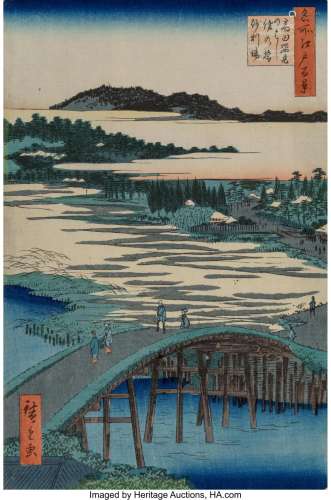 Utagawa Hiroshige I (Japanese, 1797-1858) One Hundred Famous...