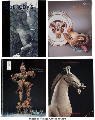 A Group of Twenty-Eight Asian Art Auction Catalogs, 1989-200...