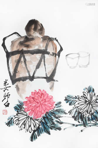 娄师白 花鸟