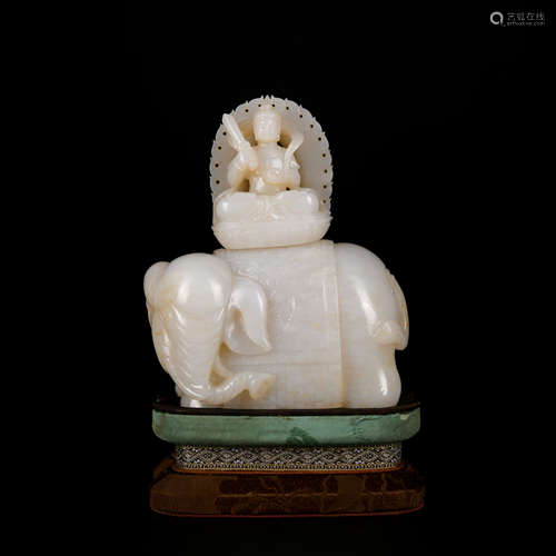 A jade elephant