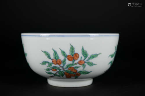 A DouCai 'floral' bowl