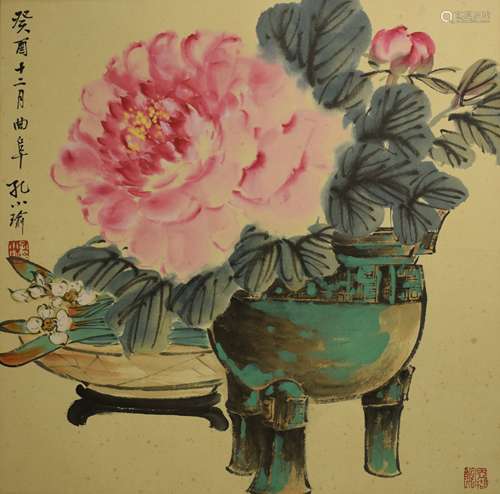 孔小瑜 花卉