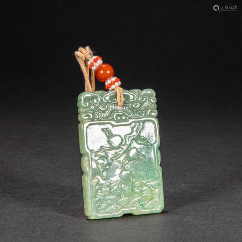 CHINESE JADE BRAND, QING DYNASTY