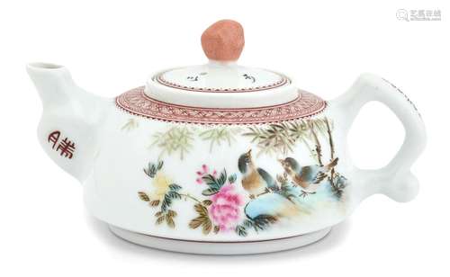 A Chinese Porcelain Teapot