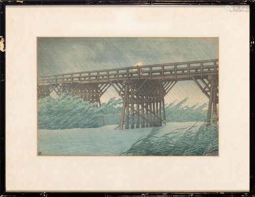 A Japanese Shin Hanga Print by Hasui Kawase