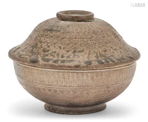 A Korean Pottery Bowl and Cover