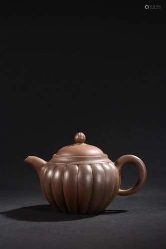 Republic of China - Gourd Shaped Yixing Zisha Teapot