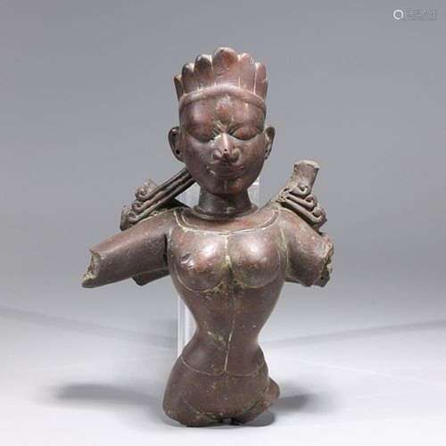 Antique Indian Bronze Deity