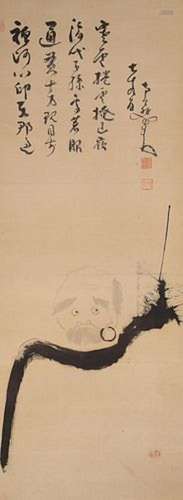 Chinese Painting mounted as Scroll