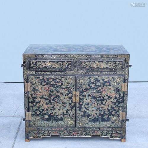 Chinese Lacquered Cabinet