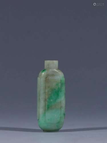 A Old Jadeite Snuff Bottle