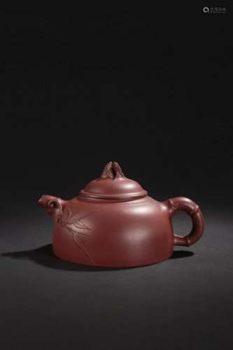 A Delicate Yixing Clay Teapot