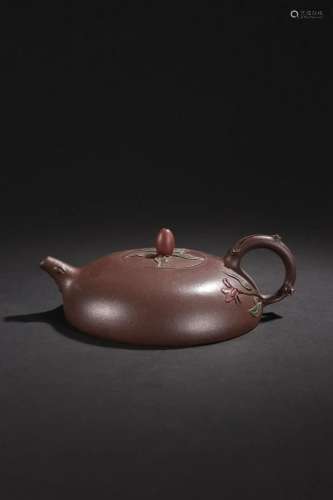 A Rare Yixing Clay Teapot