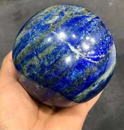 2 Kg Lapis Lazuli with Golden Pyrite Sphere @Afghanistan