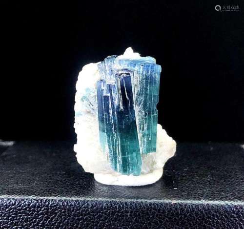 BlueCap Tourmaline Natural Blue Tourmaline Crystal from