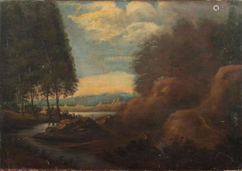 70. CORNELIS HUYSMANS(Anvers 1648 – Malines 1727)Paysage val...