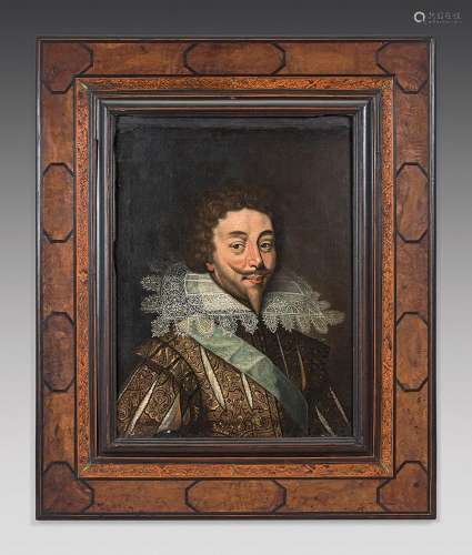 Portrait de Georges Villiers, Ier Duc de Buckingham Toile. 6...