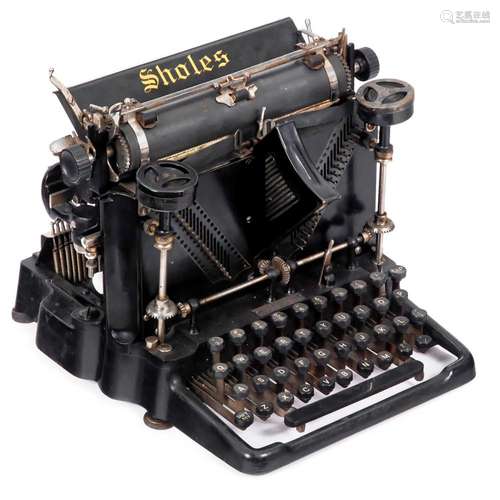 Sholes Visible (Meiselbach) Typewriter, 1901