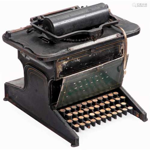 Sholes & Glidden Typewriter (Black), c. 1876