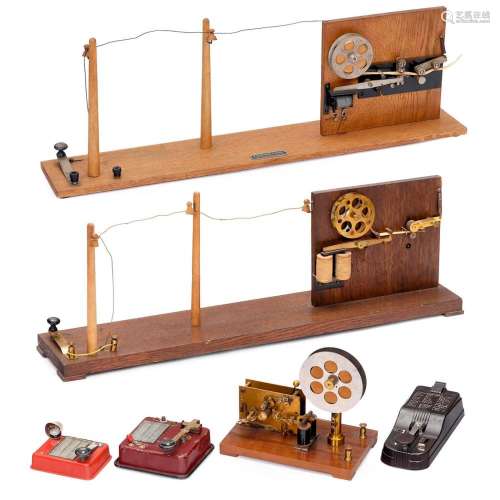 Telegraph Demonstration Models and Training Morse Keys