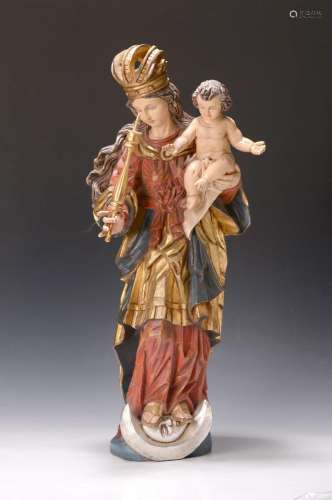 Holy figure: Madonna of the crescent moon, 2ndhalf of the