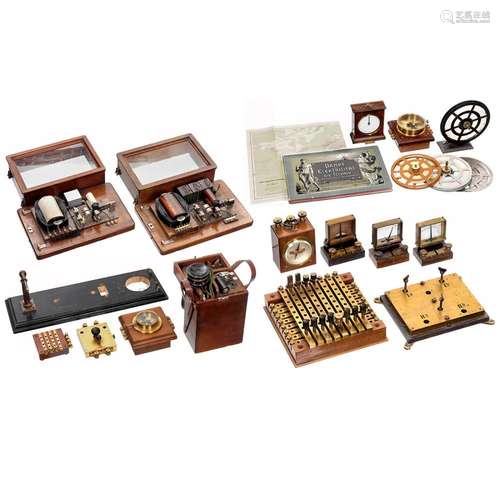 Telegraph Accessories and Book with Models to Dismantle, c. ...