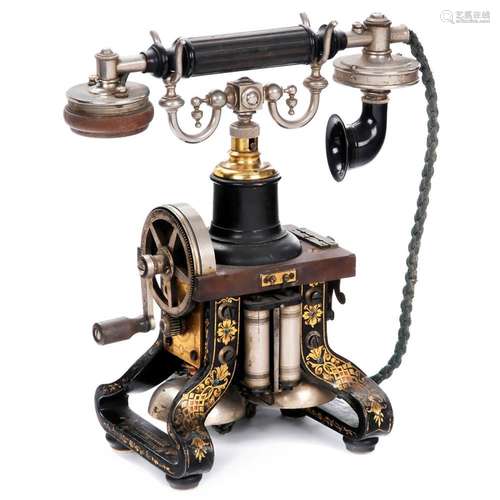 Skeleton Telephone by L.M. Ericsson, 1892 onwards