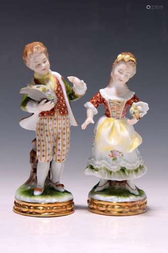 Two porcelain figures, Unterweißbacher Werkstätten