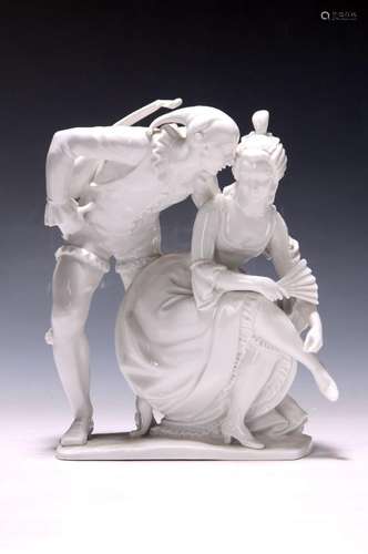 Porcelain figure, Volkstedt/Schwarzburger workshops