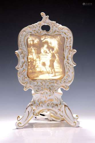 Lithophane lamp, Aelteste Volkstedt, 2nd half of the 20th