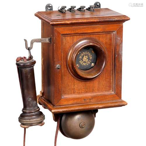 German Mix & Genest Telephone, c. 1895