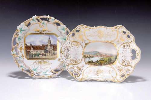 Two view plates, Krister Waldenburg and no brand