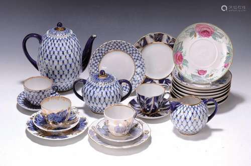 coffee set, Lomonossov, for 6 persons in addition 8