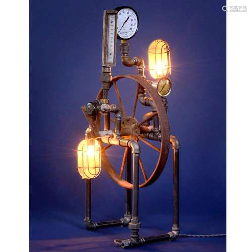 Original "Steampunk" Lamp